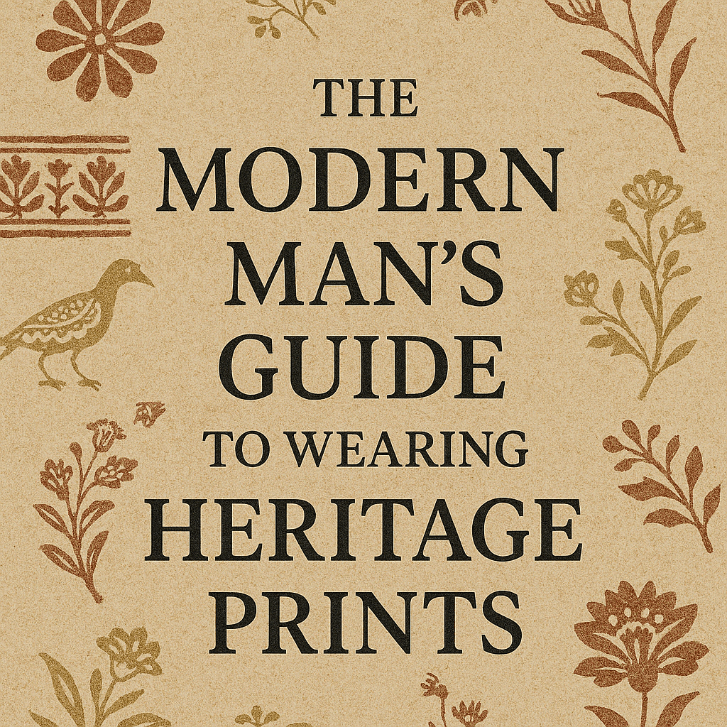 The Modern Man’s Guide to Wearing Heritage Prints