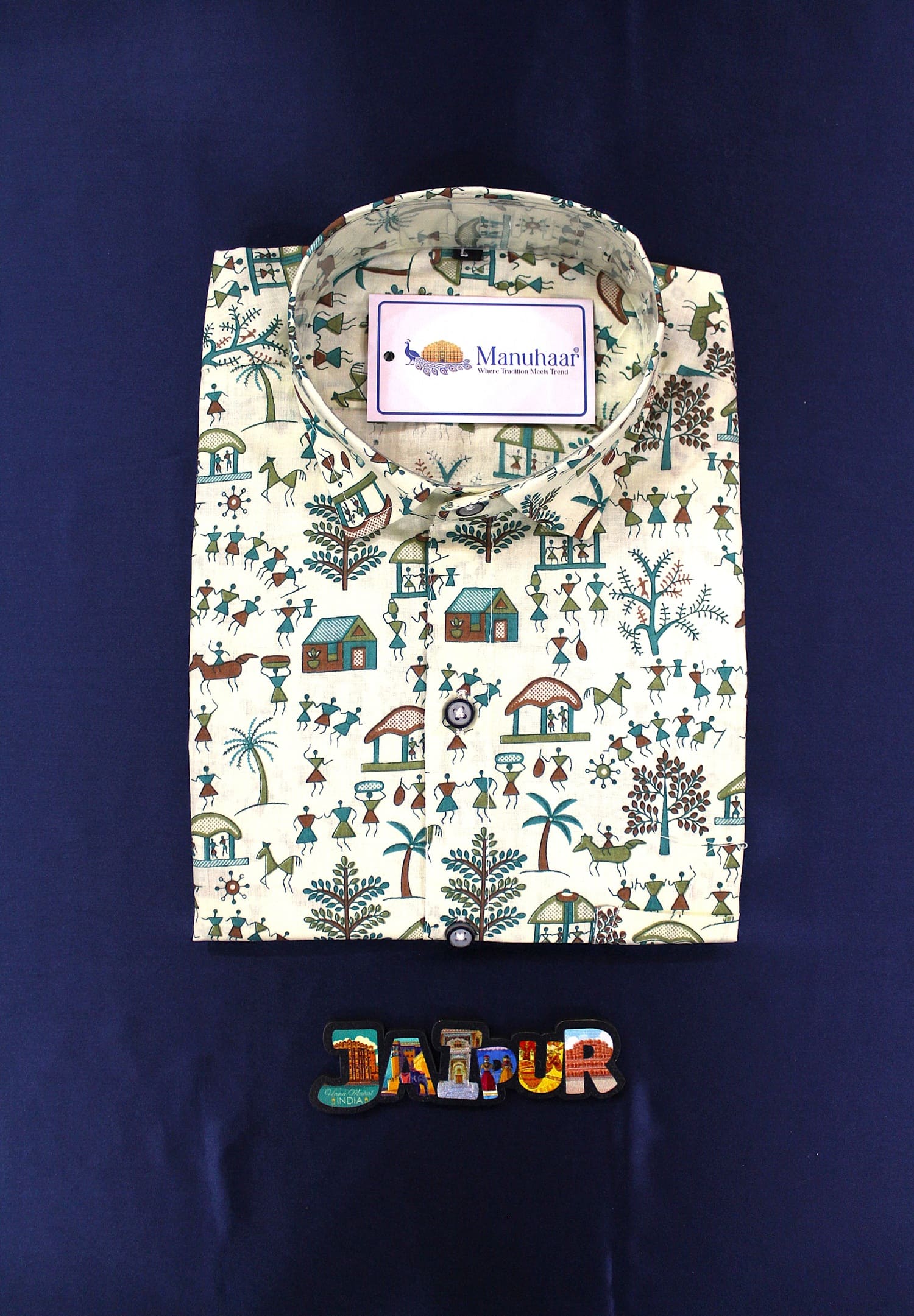 Green Village Half Shirt