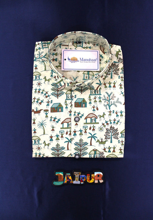 Green Village Half Shirt