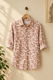 cotton full sleeve printed shirts for men