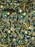 Musical Green Half Shirt