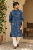 Blue Mandana Long Kurta