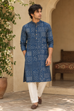 Blue Mandana Long Kurta