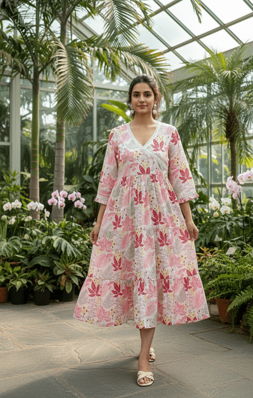 Pink Blossom Angrakha 