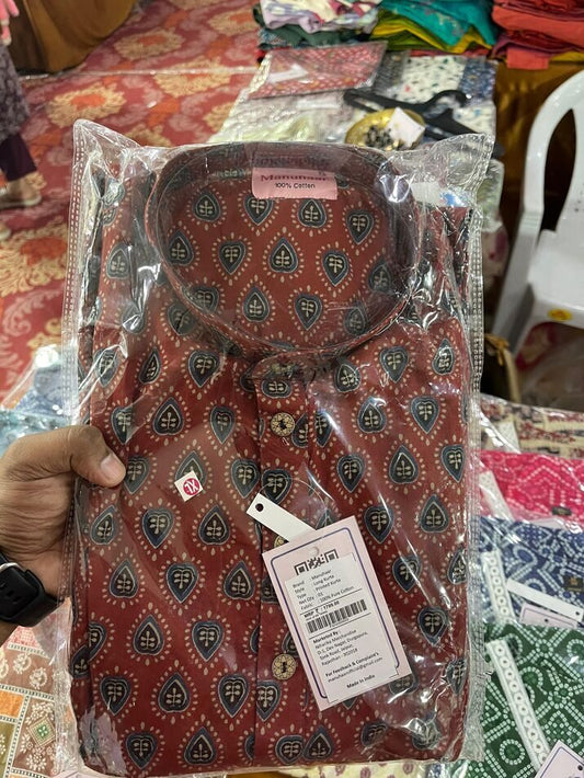 Hukum Print Long Kurta